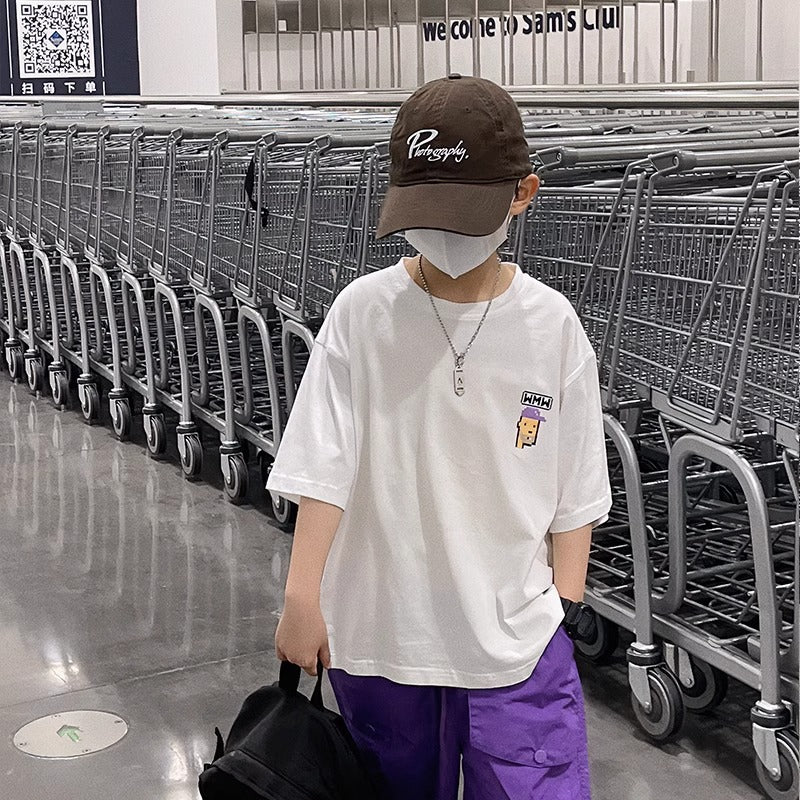 Casual Short Sleeve T-Shirt for Boys  Kids Top